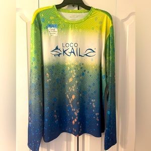 Loco Skailz (men’s) Lg fishing spf shirt